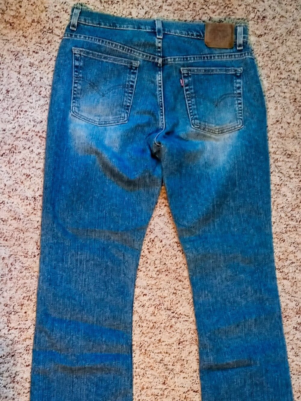 Levi Strauss & Co 515 Bootcut Jeans Women's Blue Medium Wash Stretch Denim 12M - Picture 11 of 15